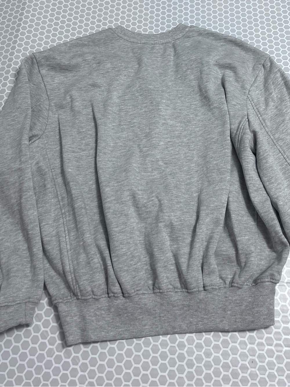 Coca Cola Gray Crewneck Sweatshirt Pink Floral w Pink Robbin Size XXS - Picture 2 of 6